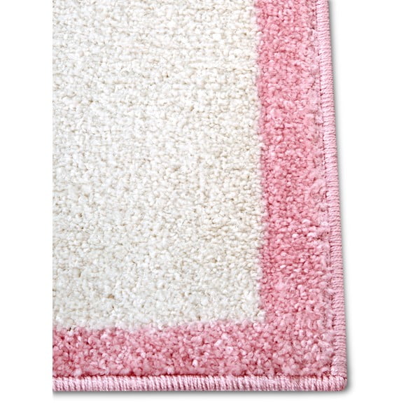 Vaikiškas kilimas baltos spalvos/rožinės spalvos 160x235 cm Bouncy – Hanse Home-image-3
