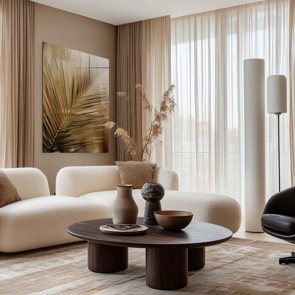 Spausdintas paveikslas iš stiklo 80x120 cm Gold Palm  – Styler-image-2