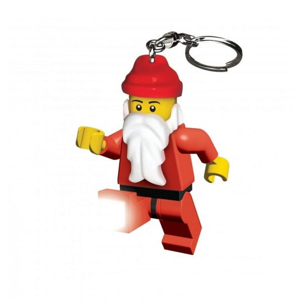 LEGO Santa raktų pakabukas