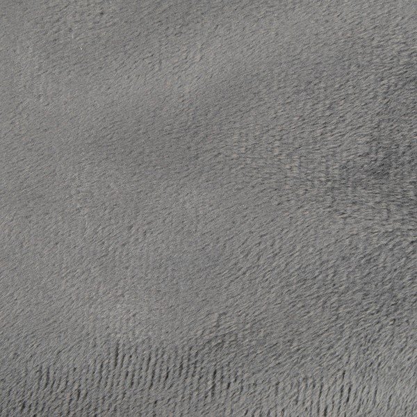 Pilkos spalvos iš zomšo augintinio guolis šuniui 107x62 cm Flakes – Love Story-image-4