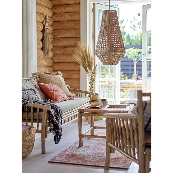 Bambukinis sodo krėslas natūralios spalvos Sole – Bloomingville-image-1