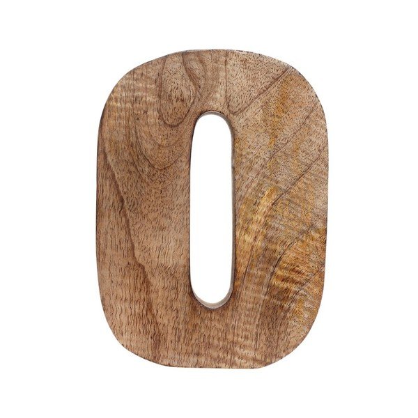 Sienų dekoracija iš mango medienos Hübsch Numeris 0