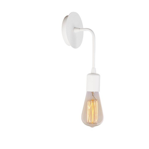 Baltas sieninis šviestuvas Homemania Decor Simple Drop-image-2