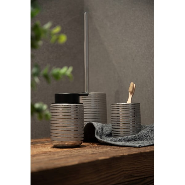 Sidabro spalvos keraminis muilo dozatorius 0,28 l Vilalba - Wenko-image-2