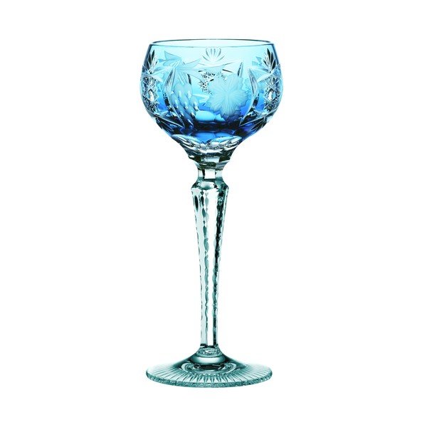 Turkio spalvos krištolinė vyno taurė Nachtmann Traube Wine Hock Aquamarine, 230 ml