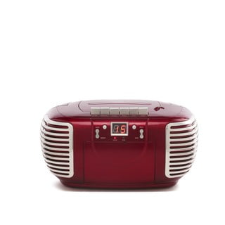 Raudonas magnetofonas GPO PCD 299 Metallic Red