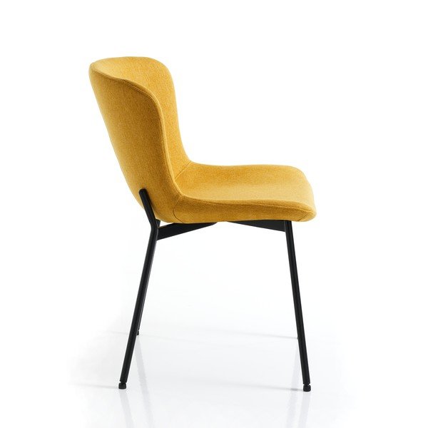 Ochros spalvos valgomojo kėdės 2 vnt. Snug – Tomasucci-image-2