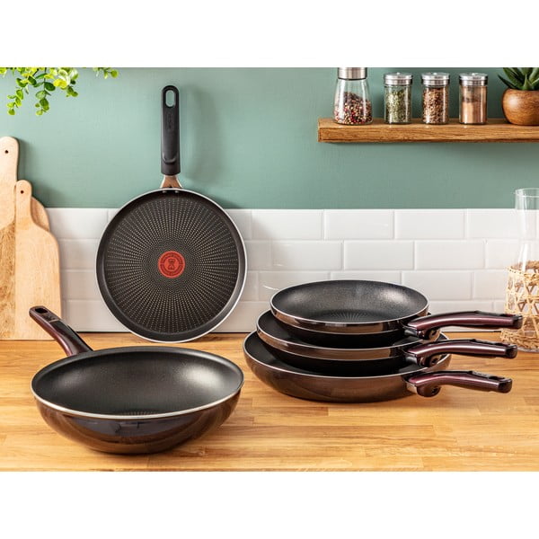 Wok aliuminio keptuvė ø 28 cm Resisit Intense - Tefal-image-1