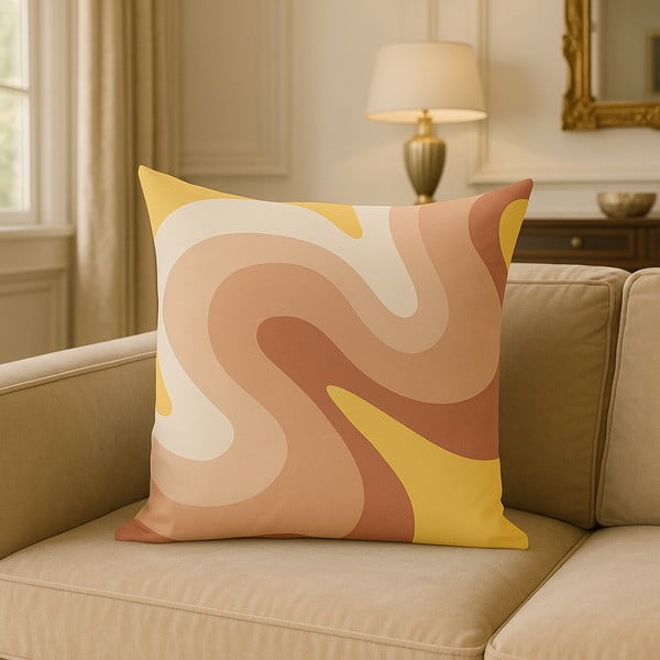 Dekoratyvinis pagalvės užvalkalas 43x43 cm Strawberry Creamsicle – Mila Home-image-3