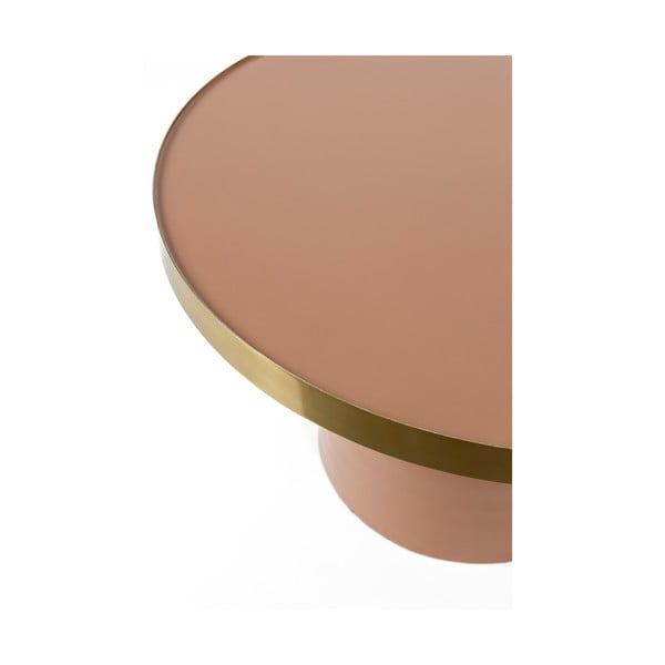 Iš metalo apvalios formos šoninis stalas ø 60 cm Glam – Zuiver-image-3