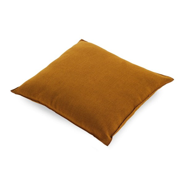Geltonos spalvos pagalvėlė su žąsų Majamio užpildu, 45 x 45 cm