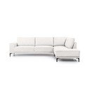 Kampinė sofa baltos spalvos/smėlio spalvos (su dešiniuoju kampu) Copenhagen – Scandic
