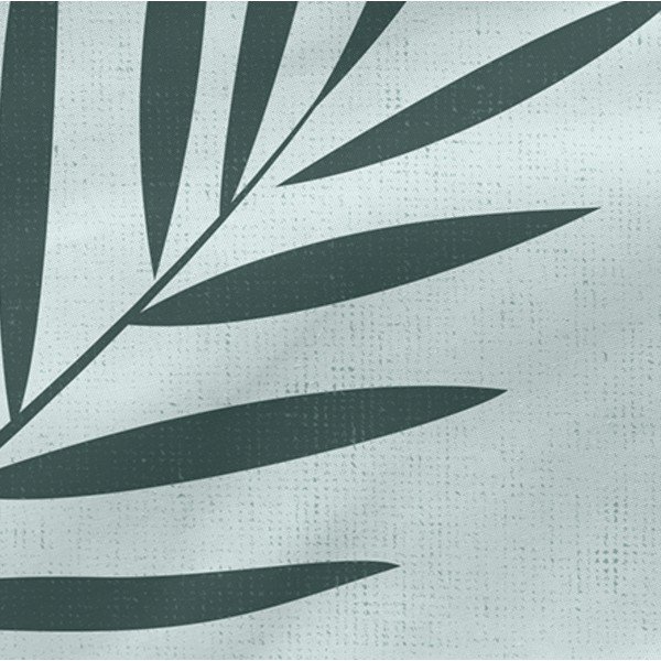 Iš medvilnės pagalvės užvalkalai 2 vnt. 50x75 cm Foliage – Blanc-image-1