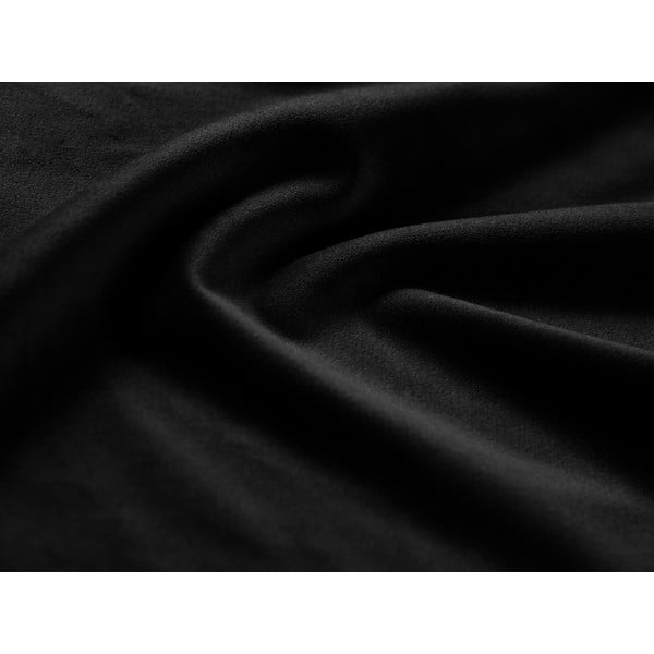 Juodos spalvos iš velveto taburetė Kyoto – Cosmopolitan Design-image-4