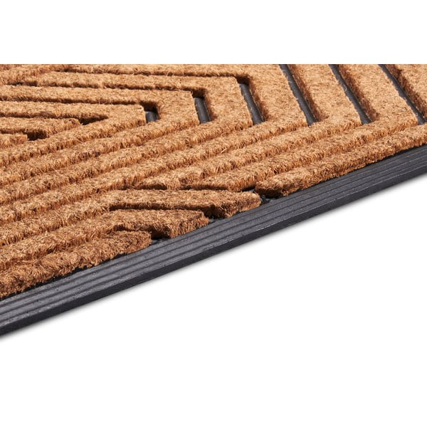 Iš kokoso pluošto grindų kilimėlis 45x75 cm Labyrinth – Hanse Home-image-3