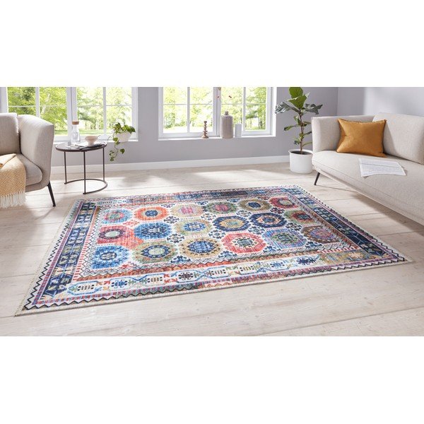 Spalvotas kilimas su dideliu medvilnės kiekiu Nouristan Kilim Masin 120 x 170 cm-image-1