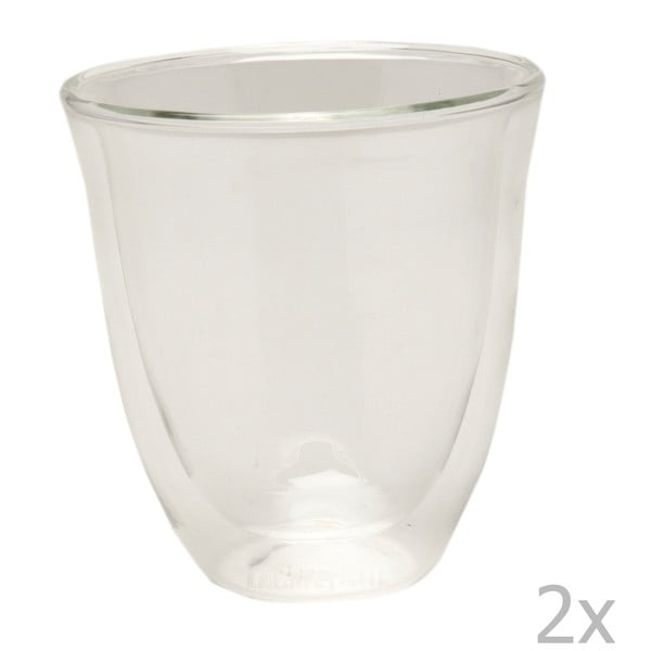 2 kapučino stiklinių rinkinys "La Cafetiere", 190 ml