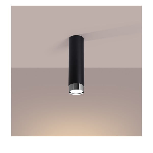 Lubinis šviestuvas juodos spalvos/sidabrinės spalvos Crown – Sollux-image-1