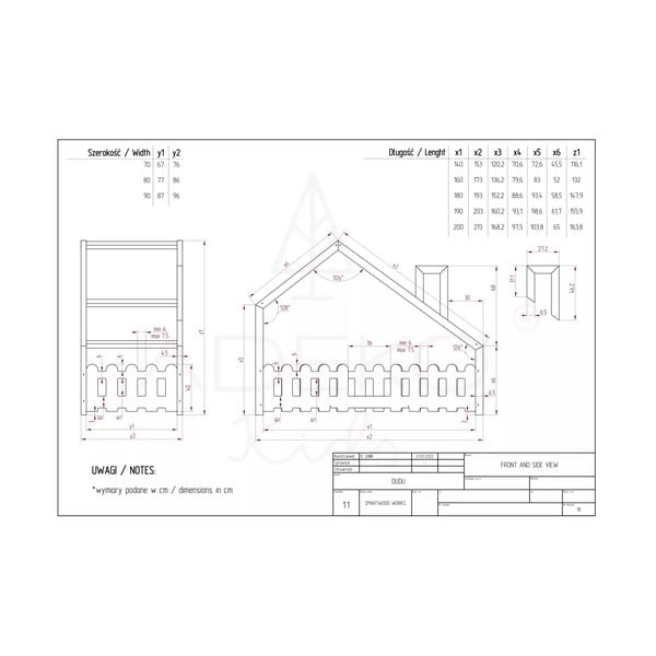 Vaikiška lova 70x140 cm Gato - Adeko-image-3