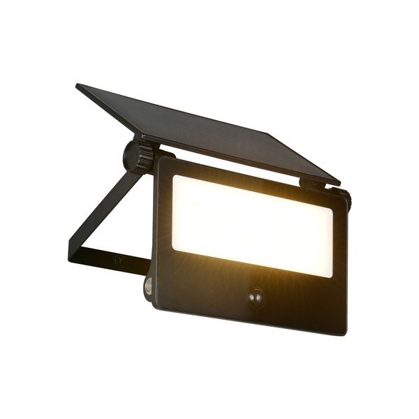 Sieninis lauko šviestuvas LED su judesio jutikliu saulės baterijos (aukštis 17,5 cm) Moura – Reality