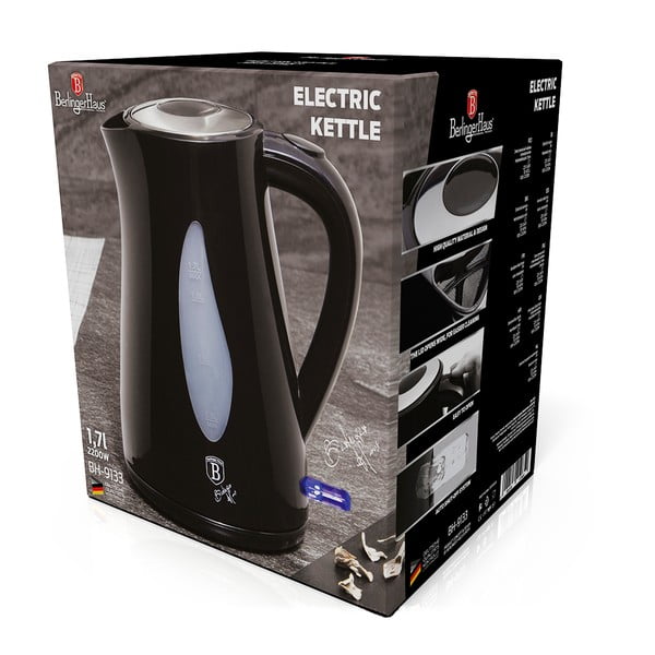 Juodas virdulys 1,7 l Black Silver Collection - BerlingerHaus-image-3