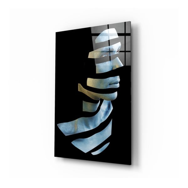 Paveikslas ant stiklo Insigne Fragmented II.