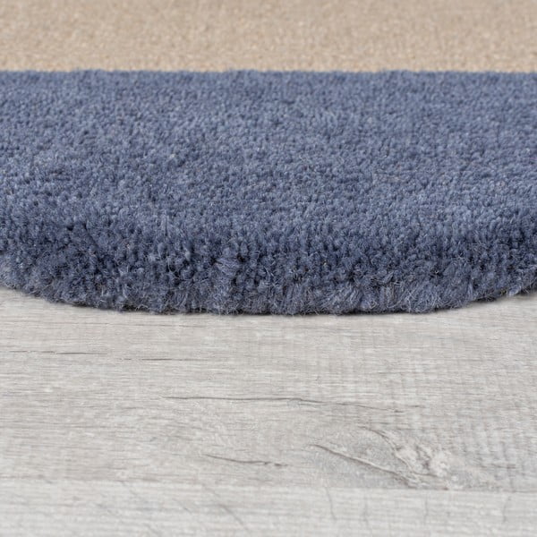 Rankų darbo smėlio spalvos iš vilnos kilimas 80x230 cm Mia Scallop Frame – Flair Rugs-image-4