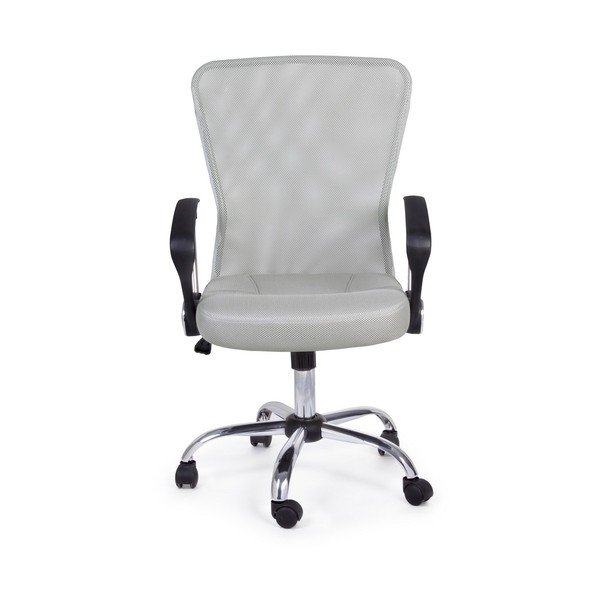 Šviesiai pilkos spalvos iš audinio biuro kėdė Brisbane – Yes Everyday-image-2