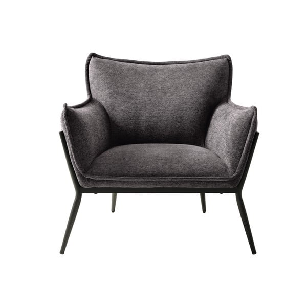 Atpalaiduojantis krėslas pilkos spalvos Calgary – Unique Furniture-image-4