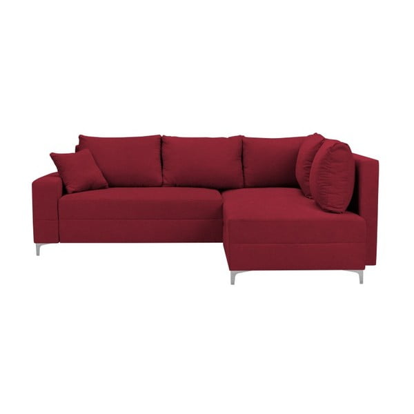 Raudonasis "Windsor & Co Sofas Zeta sofa lova, dešinysis kampas