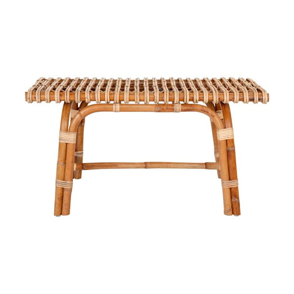 Sodo suoliukas natūralios spalvos rotangas Aveiro – House Nordic