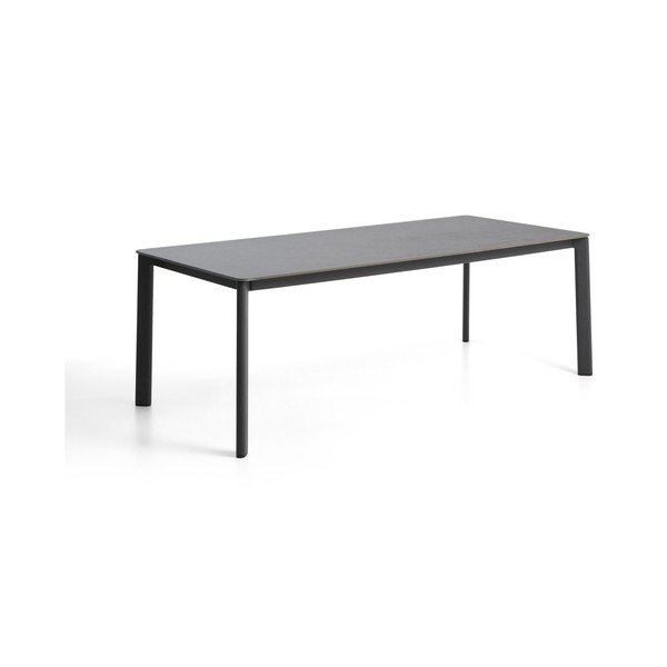 Sodo valgomojo stalas su akmens stalviršiu 100x220 cm Anafi – Kave Home