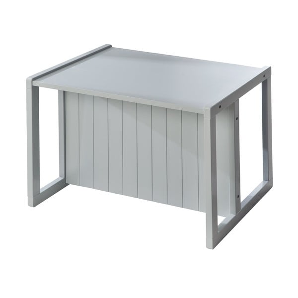 Pilkos spalvos vaikiškas suoliukas Country Style – Roba-image-3