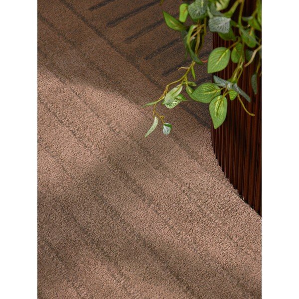 Rankų darbo smėlio spalvos iš vilnos kilimas 80x150 cm Arcura – Vikosa-image-3