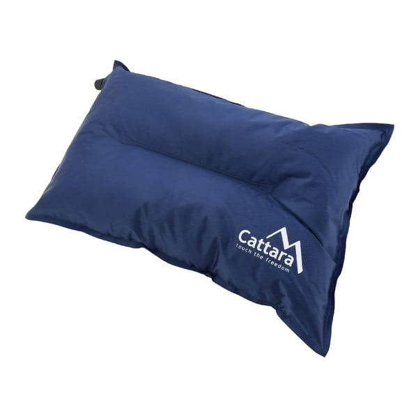Savaime pripučiama mėlyna pagalvė "Cattara Twin