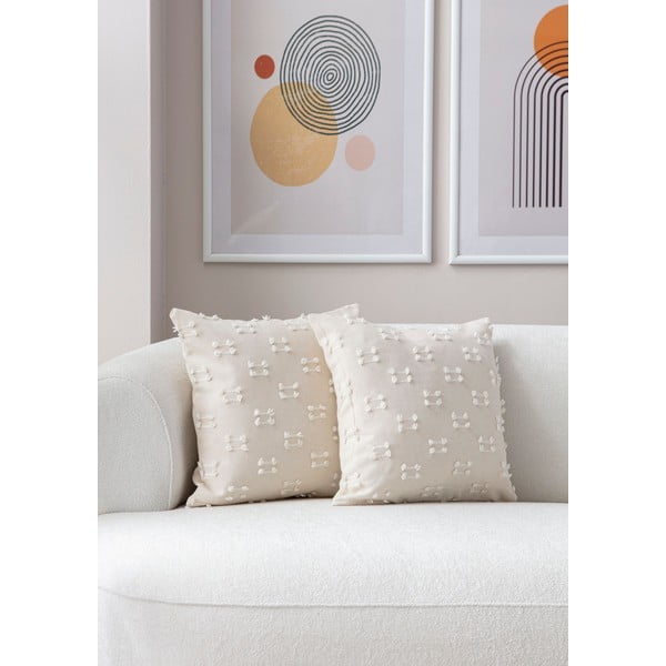Dekoratyviniai pagalvių užvalkalai 2 vnt. 43x43 cm Tuffet – Mioli Decor-image-3