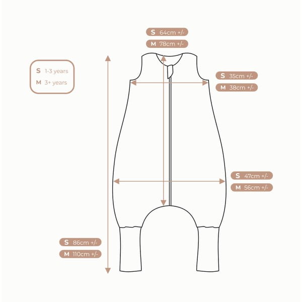 Vaikiškas miegmaišis Apricot - Malomi Kids-image-1