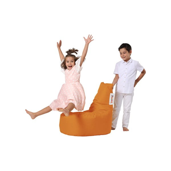 Vaikiškas sėdmaišis oranžinės spalvos Baton – Floriane Garden-image-4