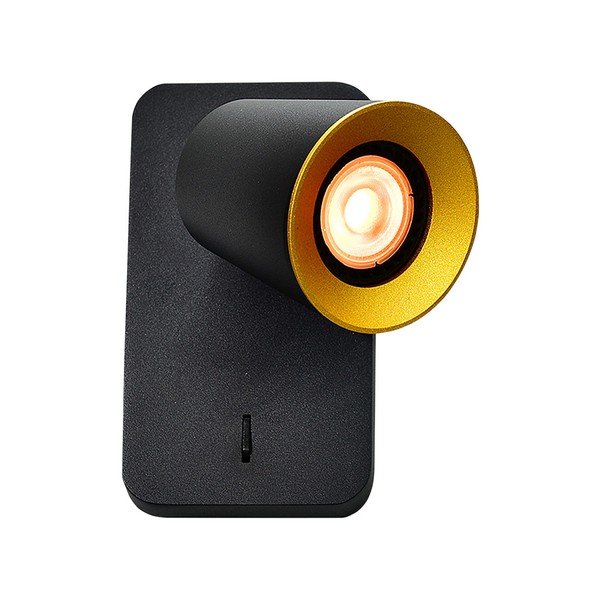 Sieninė lempa juodos spalvos ø 8 cm Elli – GTV