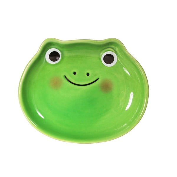 Iš molio dekoratyvinis padėklas 9x7,5 cm Frog – Sass & Belle