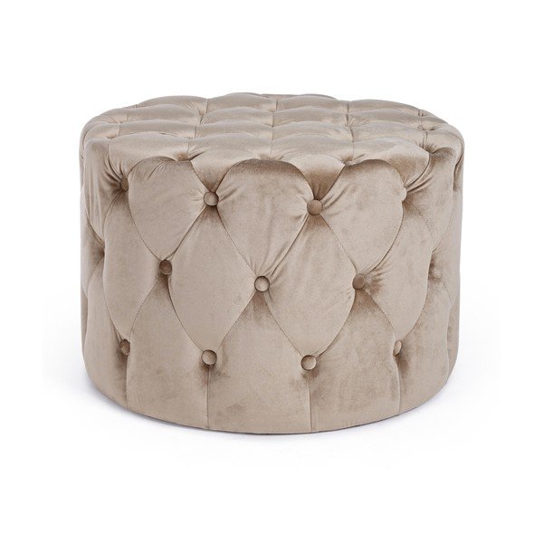 Taupe spalvos pufas Lorella – Yes Everyday