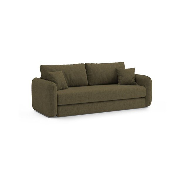 Žalios spalvos sulankstoma sofa 225 cm – Micadoni -image-3