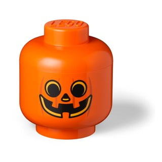 Oranžinė daiktadėžė LEGO® Pumpkin Head L
