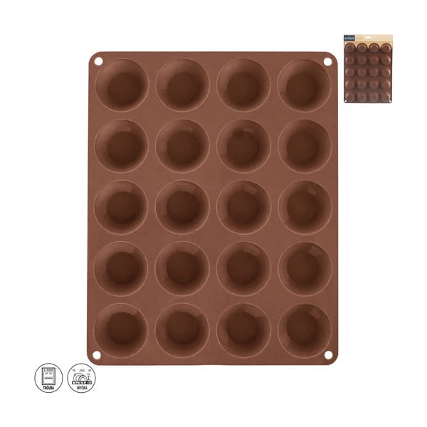 Iš silikonas kepimo forma keksiukams 23,5x29 cm – Orion-image-4