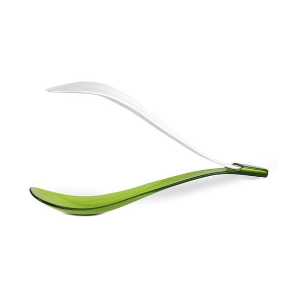 Žalios ir baltos spalvos salotų stalo įrankiai "Vialli Design