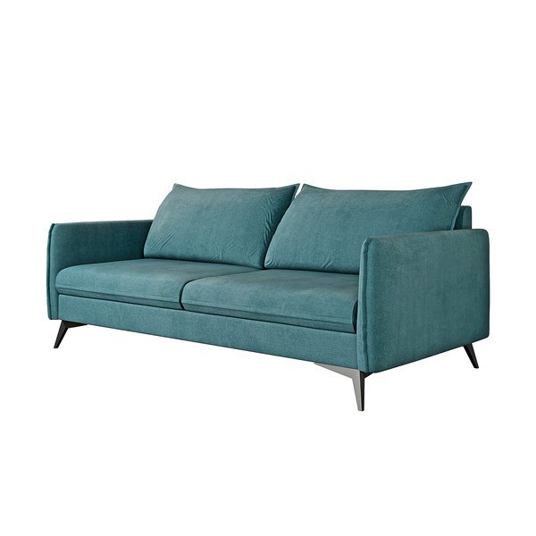 Sofa smaragdinės spalvos 199 cm Juli Bis – Ropez