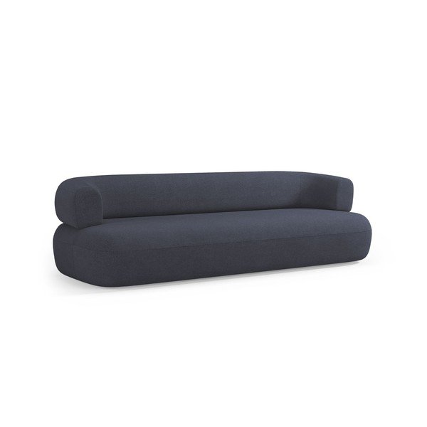 Tamsiai mėlynos spalvos sofa iš boucle 200 cm Jenny – Micadoni -image-2