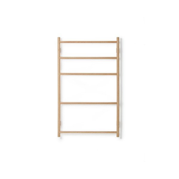 Ąžuolinis sieninis rankšluosčių laikiklis Wireworks Wallbar-image-1