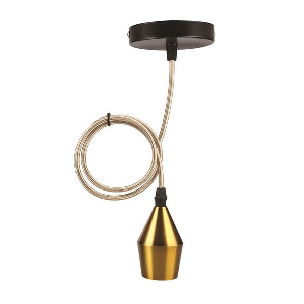 Aukso spalvos metalinis pakabinamas šviestuvas - Candellux Lighting