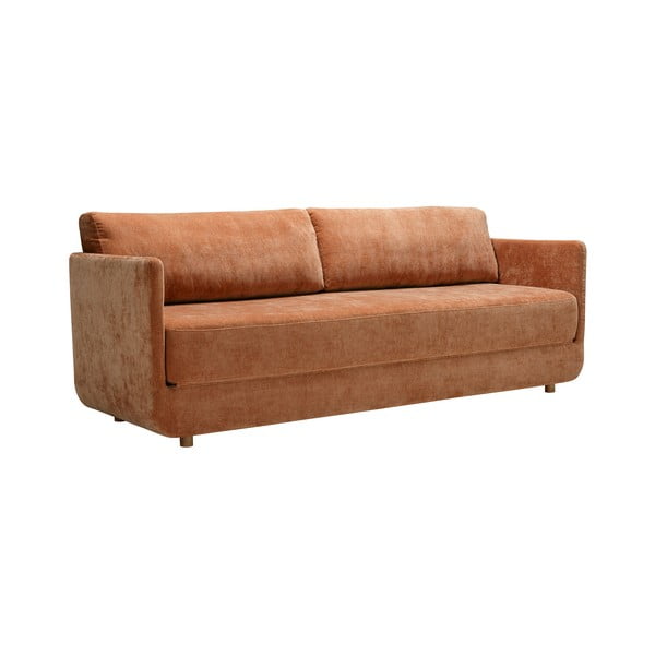 Oranžinė sofa-lova 214 cm Stiny - Sits-image-3